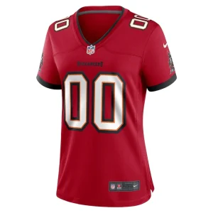 Nike tampa bay buccaneers womens custom game jersey Red M