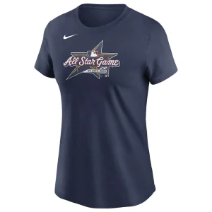 Nike womens 2025 mlb all star game logo t shirt Navy M