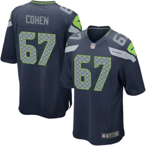 Nike youth seattle seahawks landon cohen team color game jersey Multi