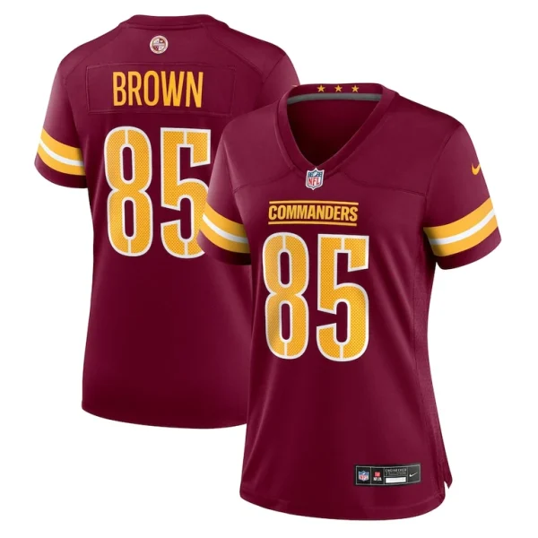 Noah brown washington commanders nike womens game jersey Burgundy