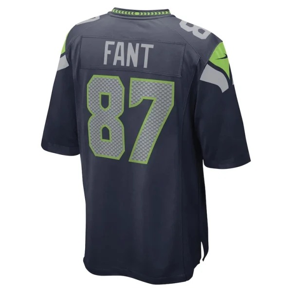 Noah fant seattle seahawks nike game player jersey College navy L