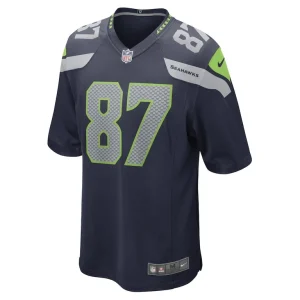 Noah fant seattle seahawks nike game player jersey College navy M