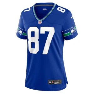 Noah fant seattle seahawks nike womens throwback player game jersey Royal M