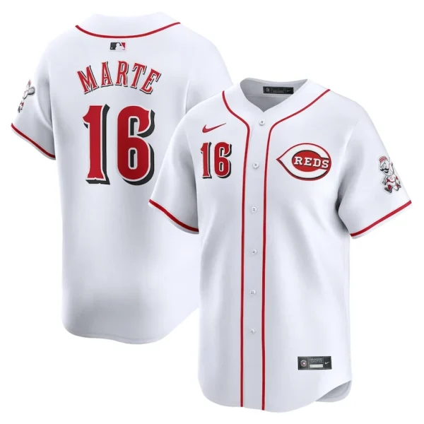Noelvi marte cincinnati reds nike home limited player jersey White