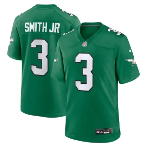 Nolan smith philadelphia eagles nike alternate game jersey Kelly green