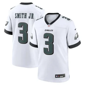 Nolan smith philadelphia eagles nike white game jersey White