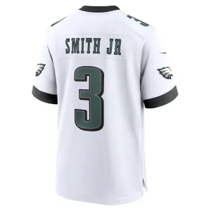 Nolan smith philadelphia eagles nike white game jersey White L