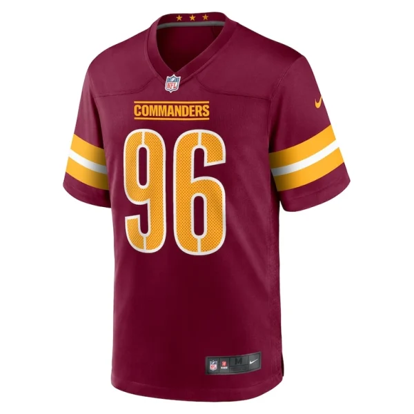 Norell pollard washington commanders nike game jersey Burgundy M