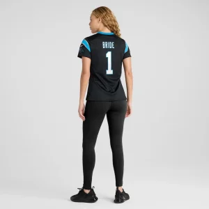 Number 1 bride carolina panthers nike womens game jersey Black 2XL