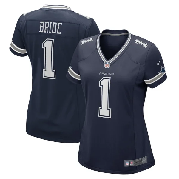 Number 1 bride dallas cowboys nike womens game jersey Navy
