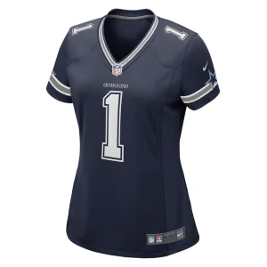 Number 1 bride dallas cowboys nike womens game jersey Navy M
