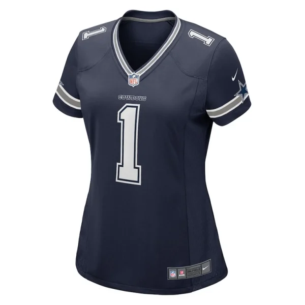 Number 1 bride dallas cowboys nike womens game jersey Navy M