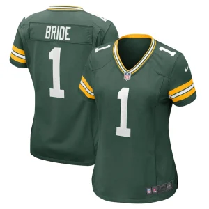 Number 1 bride green bay packers nike womens game jersey Green