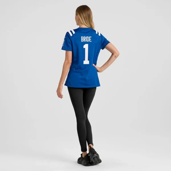 Number 1 bride indianapolis colts nike womens game jersey Royal 2XL