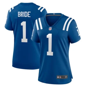 Number 1 bride indianapolis colts nike womens game jersey Royal
