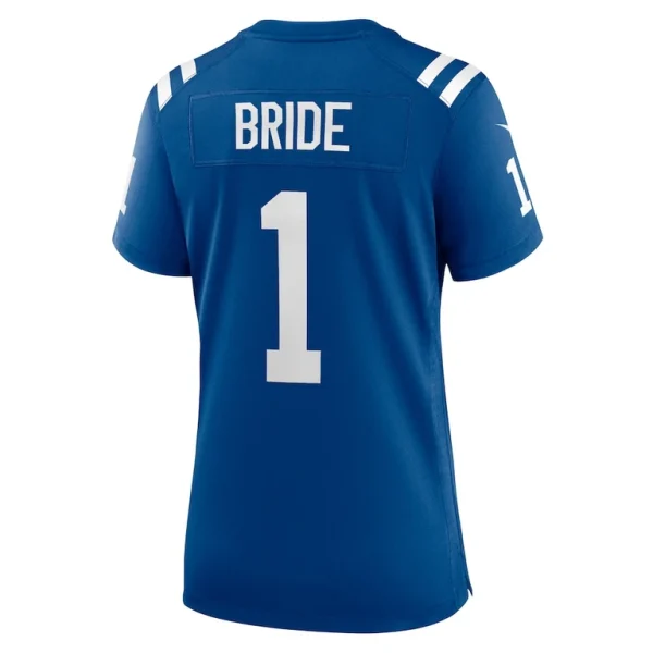 Number 1 bride indianapolis colts nike womens game jersey Royal L