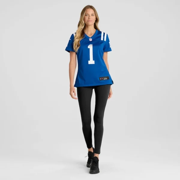 Number 1 bride indianapolis colts nike womens game jersey Royal XL