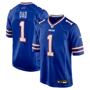 Number 1 dad buffalo bills nike game jersey Royal