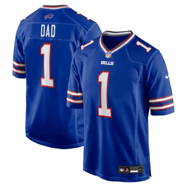 Number 1 dad buffalo bills nike game jersey Royal