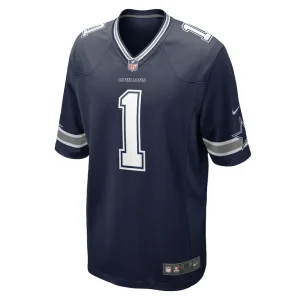 Number 1 dad dallas cowboys nike game jersey Navy M