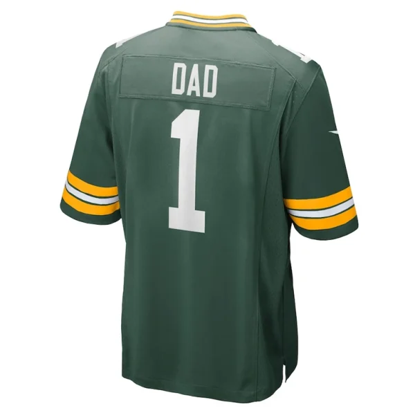 Number 1 dad green bay packers nike game jersey Green L