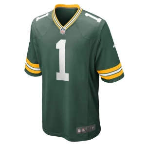 Number 1 dad green bay packers nike game jersey Green M
