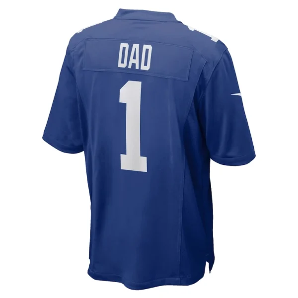 Number 1 dad new york giants nike game jersey Royal L