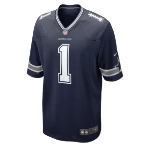 Number 1 groom dallas cowboys nike game jersey Navy M