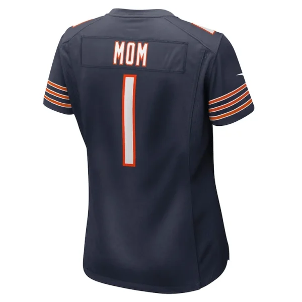 Number 1 mom chicago bears nike womens game jersey Navy L