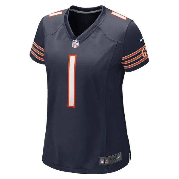 Number 1 mom chicago bears nike womens game jersey Navy M