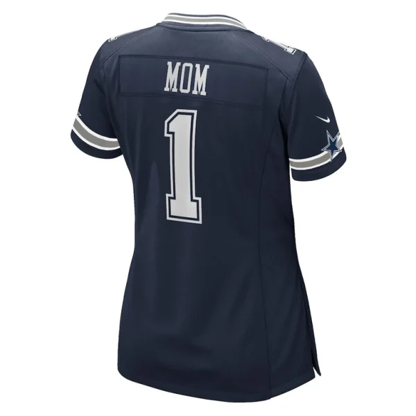 Number 1 mom dallas cowboys nike womens game jersey Navy L