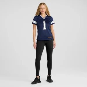 Number 1 mom dallas cowboys nike womens game jersey Navy XL