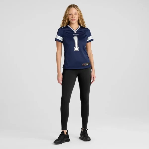 Number 1 mom dallas cowboys nike womens game jersey Navy XL