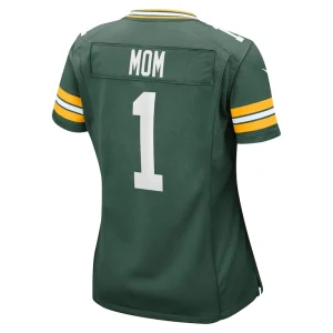 Number 1 mom green bay packers nike womens game jersey Green L