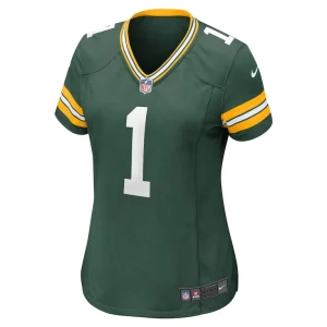 Number 1 mom green bay packers nike womens game jersey Green M