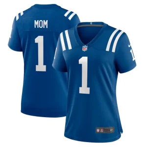Number 1 mom indianapolis colts nike womens game jersey Royal
