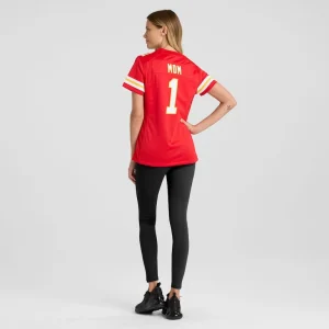 Number 1 mom kansas city chiefs nike womens game jersey Red 2XL