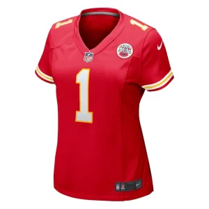 Number 1 mom kansas city chiefs nike womens game jersey Red M