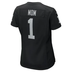 Number 1 mom las vegas raiders nike womens game jersey Black L