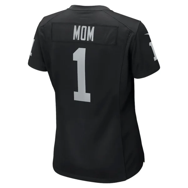 Number 1 mom las vegas raiders nike womens game jersey Black L
