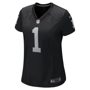 Number 1 mom las vegas raiders nike womens game jersey Black M