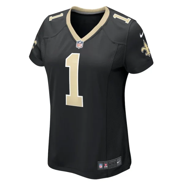 Number 1 mom new orleans saints nike womens game jersey Black M
