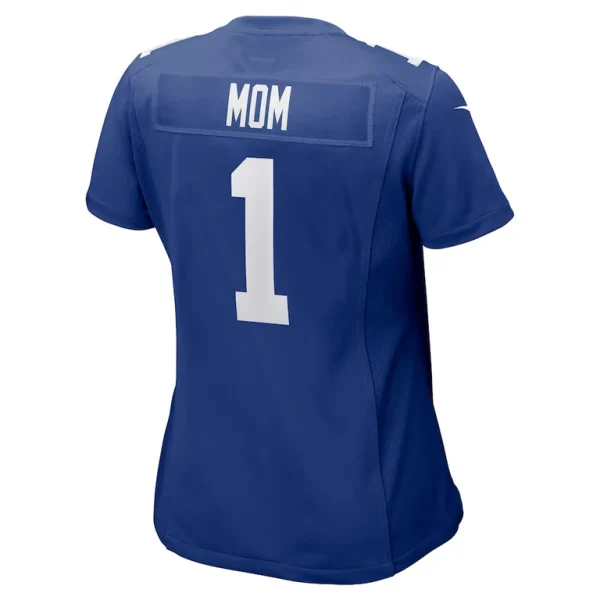 Number 1 mom new york giants nike womens game jersey Royal L