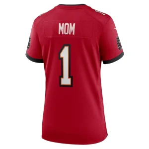 Number 1 mom tampa bay buccaneers nike womens game jersey Red L