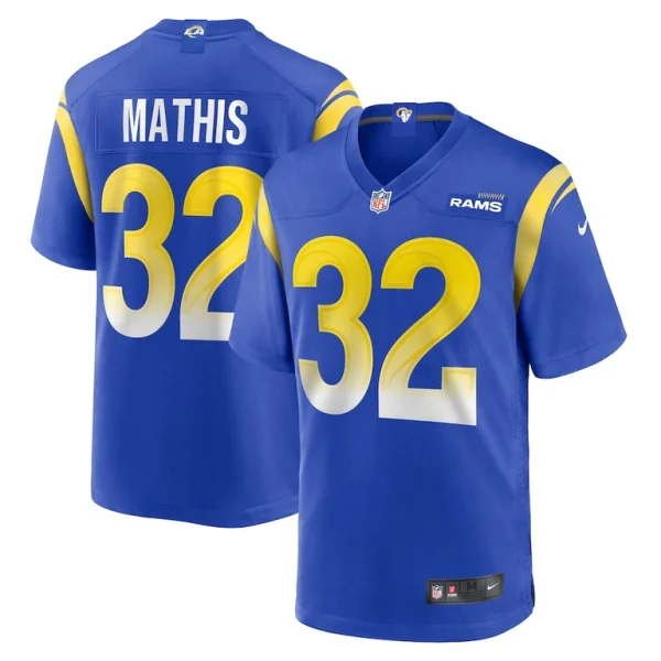 Ochaun mathis los angeles rams nike home game jersey Royal