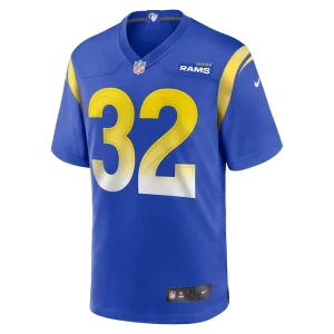 Ochaun mathis los angeles rams nike home game jersey Royal M