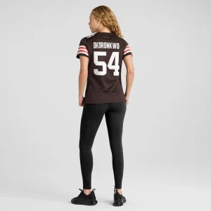 Ogbonnia okoronkwo cleveland browns nike womens game player jersey Brown 2XL
