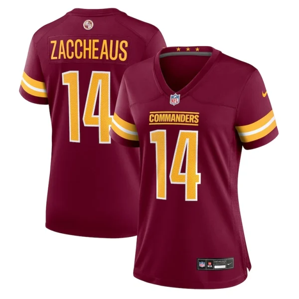 Olamide zaccheaus washington commanders nike womens game jersey Burgundy