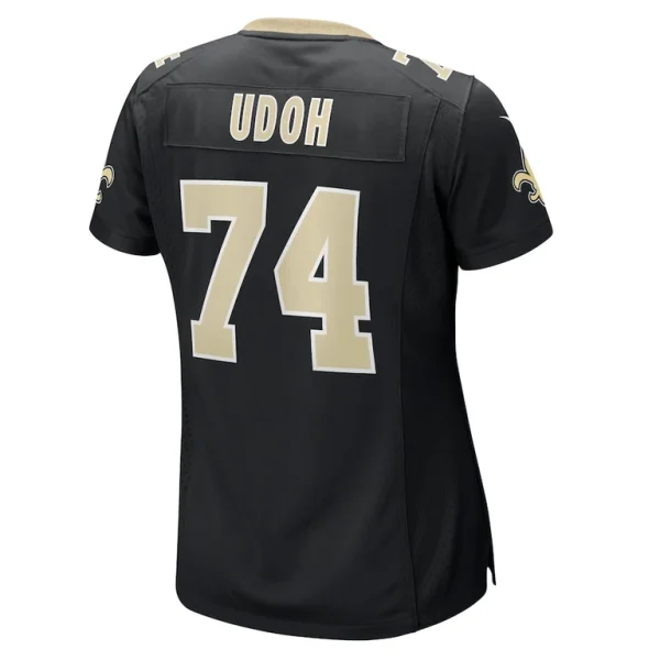 Olisaemeka udoh new orleans saints nike womens game jersey Black L