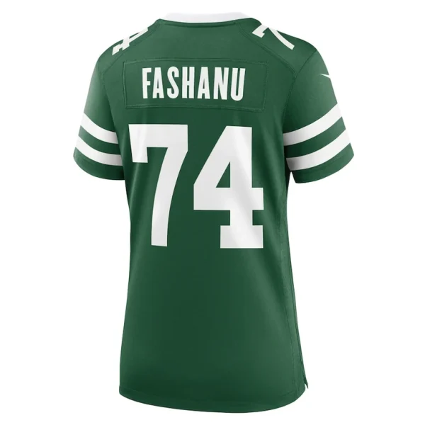 Olu fashanu new york jets nike womens team game jersey Legacy green L
